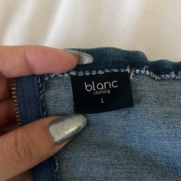 Denim Corset Top - Picture 5 of 6